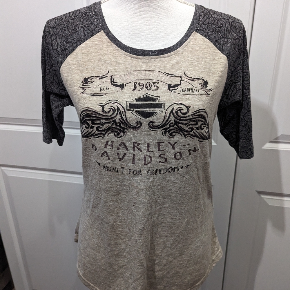 Harley-Davidson vintage style top
